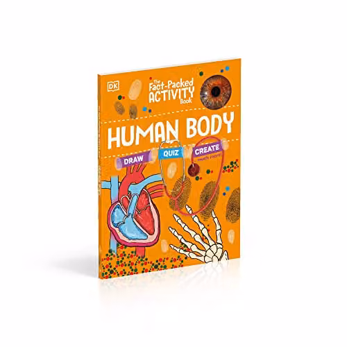 DK Fact-Packed Activity Book: Human Body Multicolour Paperback – 2