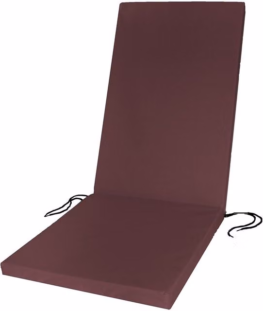 Roseley Water Resistant High Back Chair Pads in Brown