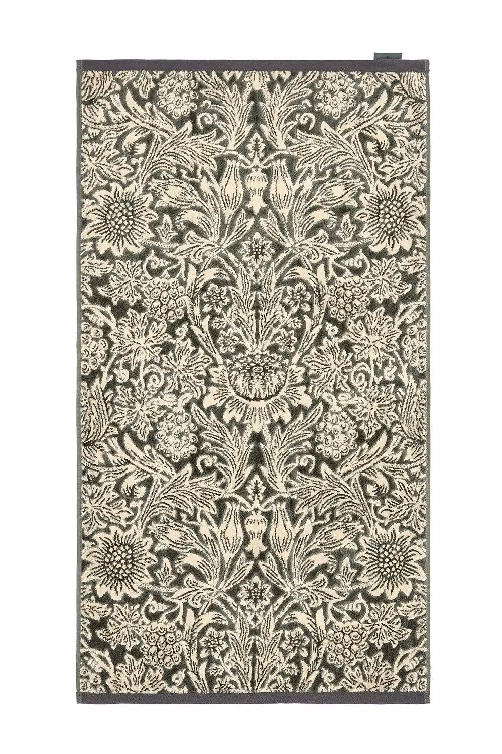 Morris & Co Sunflower Green Cotton Bath Sheet – 2