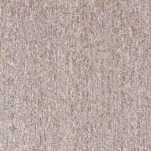 Vinyl Flooring UK Beige Oat Loop Pile Polypropylene Carpet Tiles, 5.5mm Pile Height, 5m2 (20 Tiles per Box)
