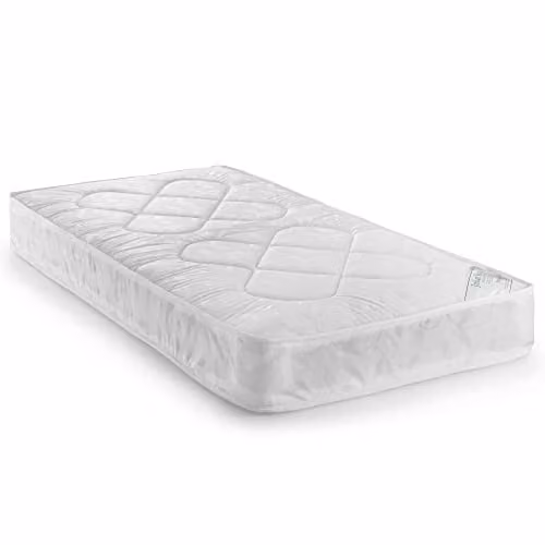 Julian Bowen Premier Small Single Bonell Spring Mattress, White, W: 76 cm, D: 190 cm, H: 18 cm