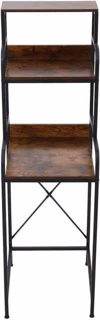 Kelvenix 3-Tier Freestanding Mini Fridge Shelf in Black – 1