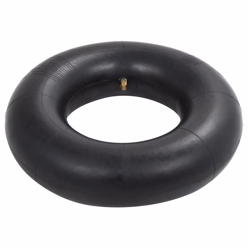 Berkfield Home Wheelbarrow Inner Tubes, 2 Pack, Black Rubber, 13x5.00-6 – 2