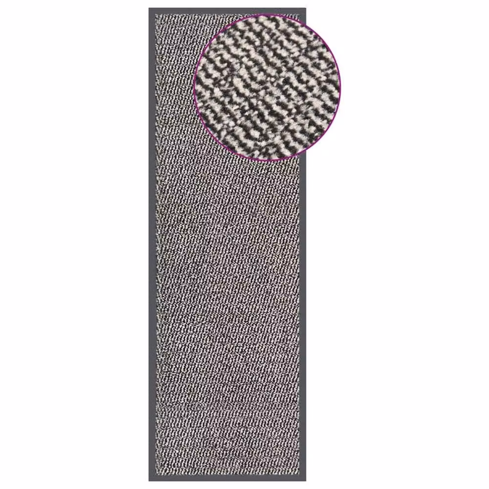 Berkfield Home Durable Tufted Doormat, Brown and Grey, W: 60 cm, L: 150 cm – 2