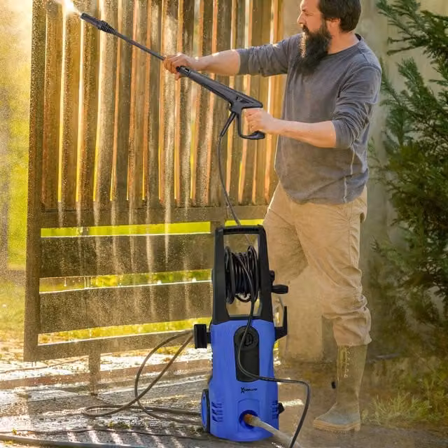 DURHAND High-Performance Portable Power Washer Jet Cleaner, Blue