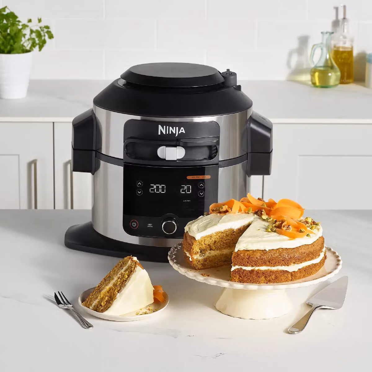 Ninja Foodi 11-in-1 SmartLid Multi-Cooker 6L OL550UK, Silver – 3