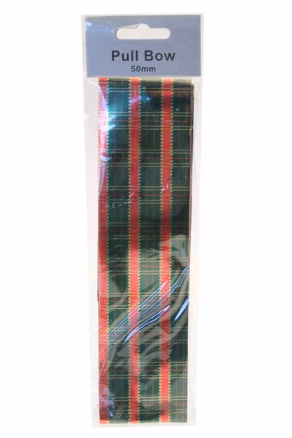 KDMD Dark Green Tartan Pull Bows, 50mm, 10 Pack – 2