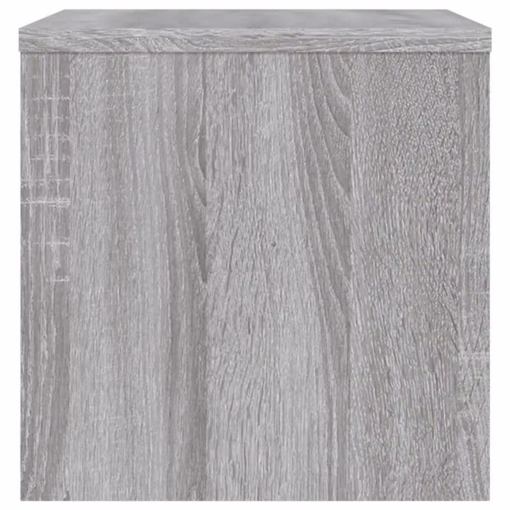 Berkfield Home Set of 2 Grey Sonoma Bedside Cabinets, W/D/H: 40 x 30 x 30 cm – 2