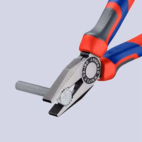 Knipex Combination Pliers in Red and Black – 2