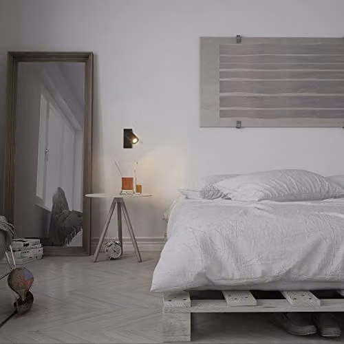 Netlighting Era Adjustable Black Metal Wall Reading Lamp with GU10 Socket – 2