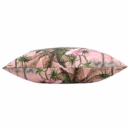 Paoletti Platalea Botanical Floral Outdoor Cushion, Pink, 43 x 43 cm – 2