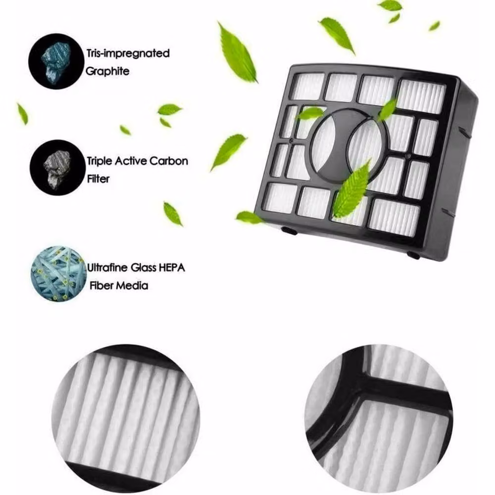 SPETLEK 10-Piece Filter Kit for Shark DuoClean Powered in White – 3