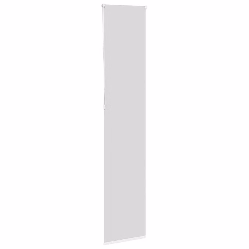 Berkfield Home White Blackout Roller Blind, Thermal Insulating Polyester, W: 60 cm, H: 210 cm