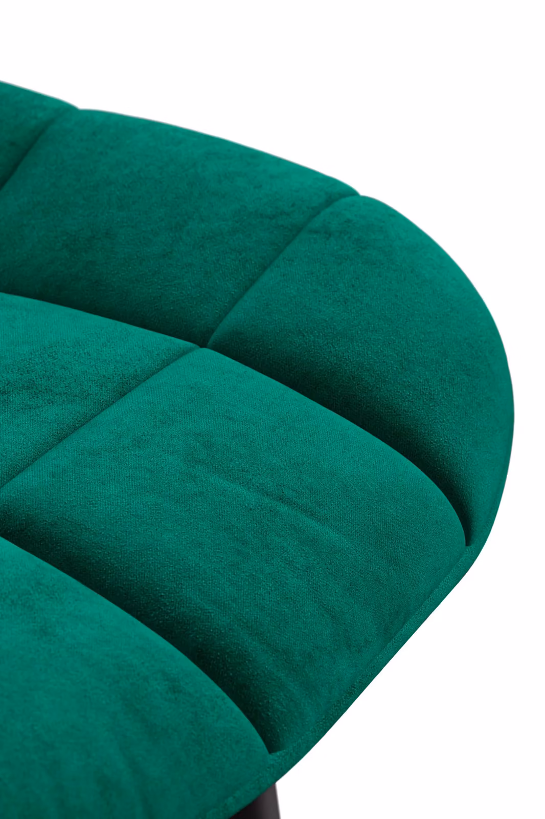 More4Homes Set of 6 Nova Modern Green Velvet Dining Chairs with Metal Legs – 3