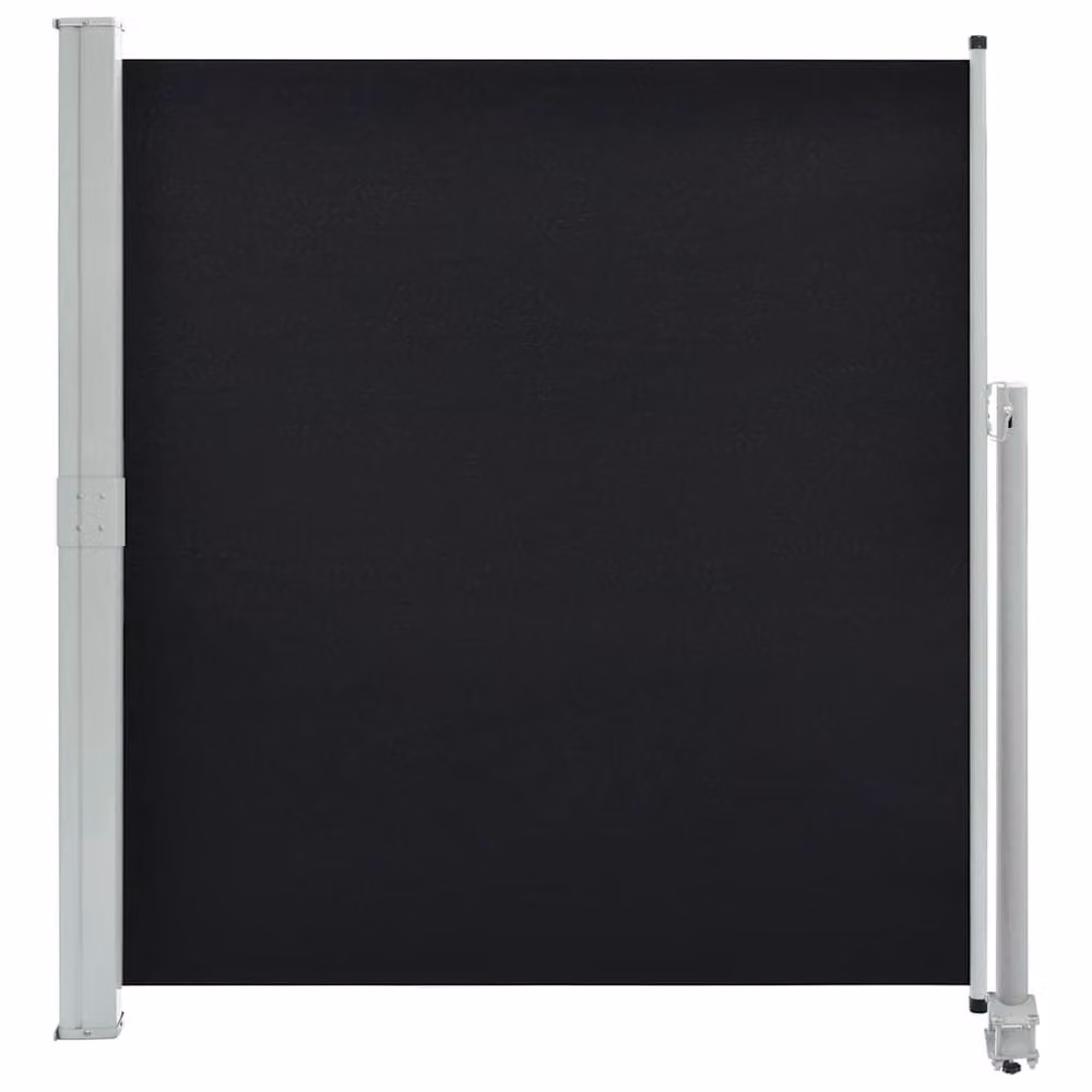 Berkfield Home Patio Retractable Side Awning in Black, W/H: 300 x 140 cm – 2