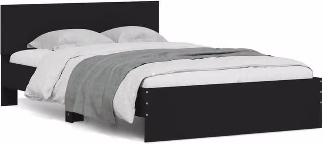 Berkfield Home Small Double Bed Frame with Lift Up Base, Black, W: 120 cm, D: 190 cm, H: 70 cm