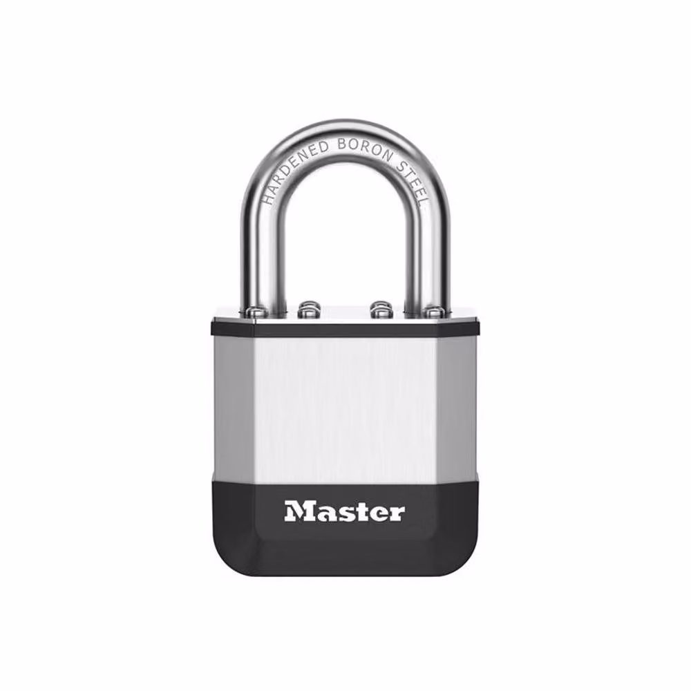 Master Lock Elite Laminated Padlock, 45mm, Silver, Pack of 3 – 2