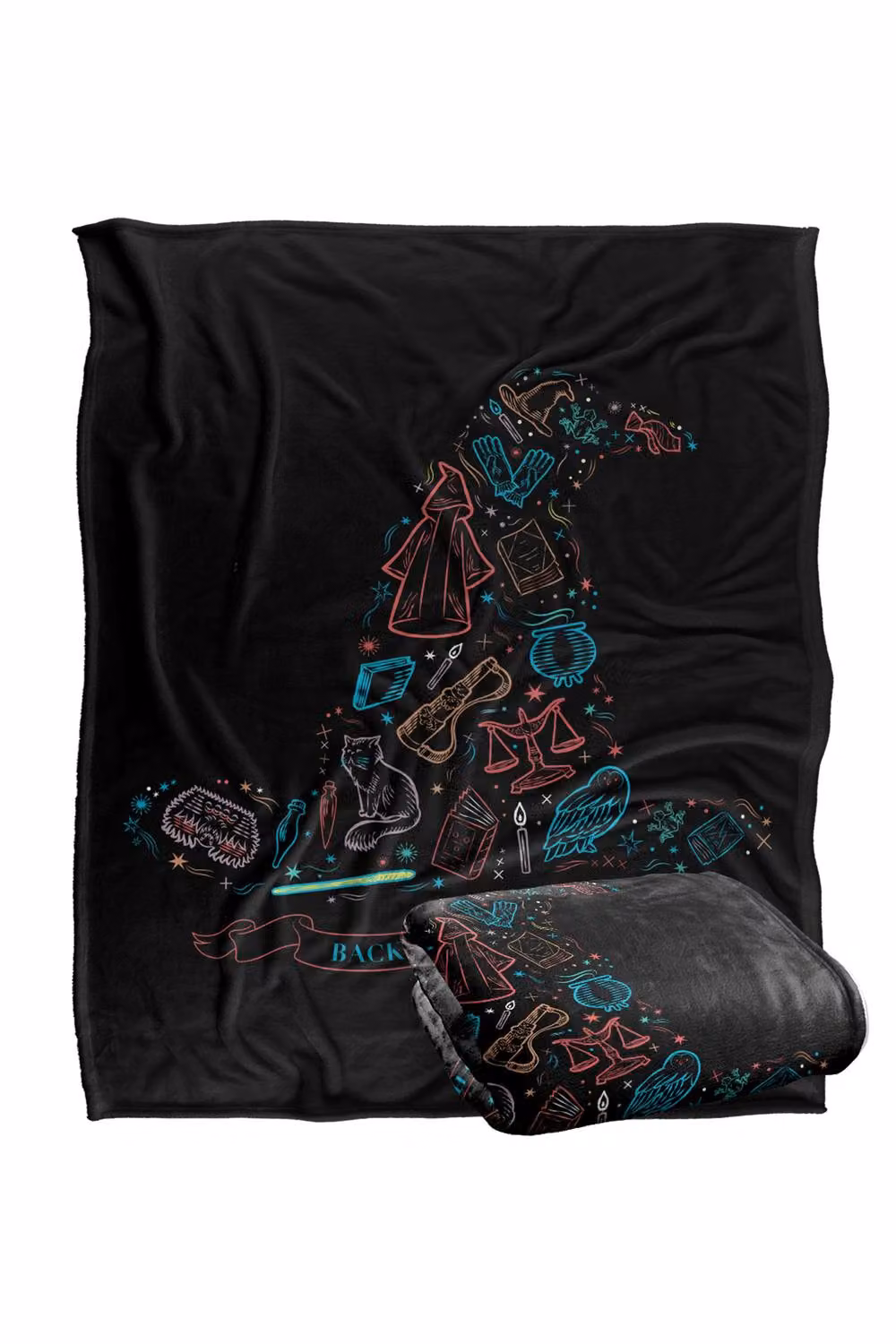 LOGOVISION Harry Potter Back to Hogwarts Super Soft Silky Touch Fleece Throw Blanket, Multicolour, W: 127 cm x L: 152.4 cm – 7