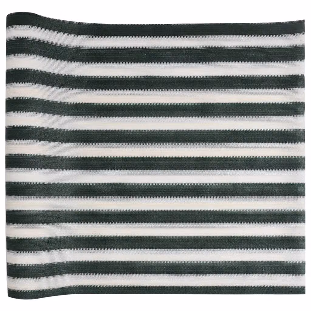 Berkfield Home Green and White HDPE Privacy Netting Mat – 2