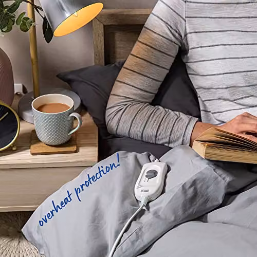 Russell Hobbs White Single Fitted Electric Heated Underblanket with 3 Heat Settings, W/D/H: 70 x 150 cm – 5