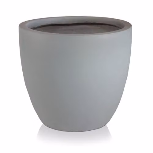IDEALIST Set of 3 Grey Stone Outdoor Plant Pots, 30cm Diameter, 19l Volume – 2
