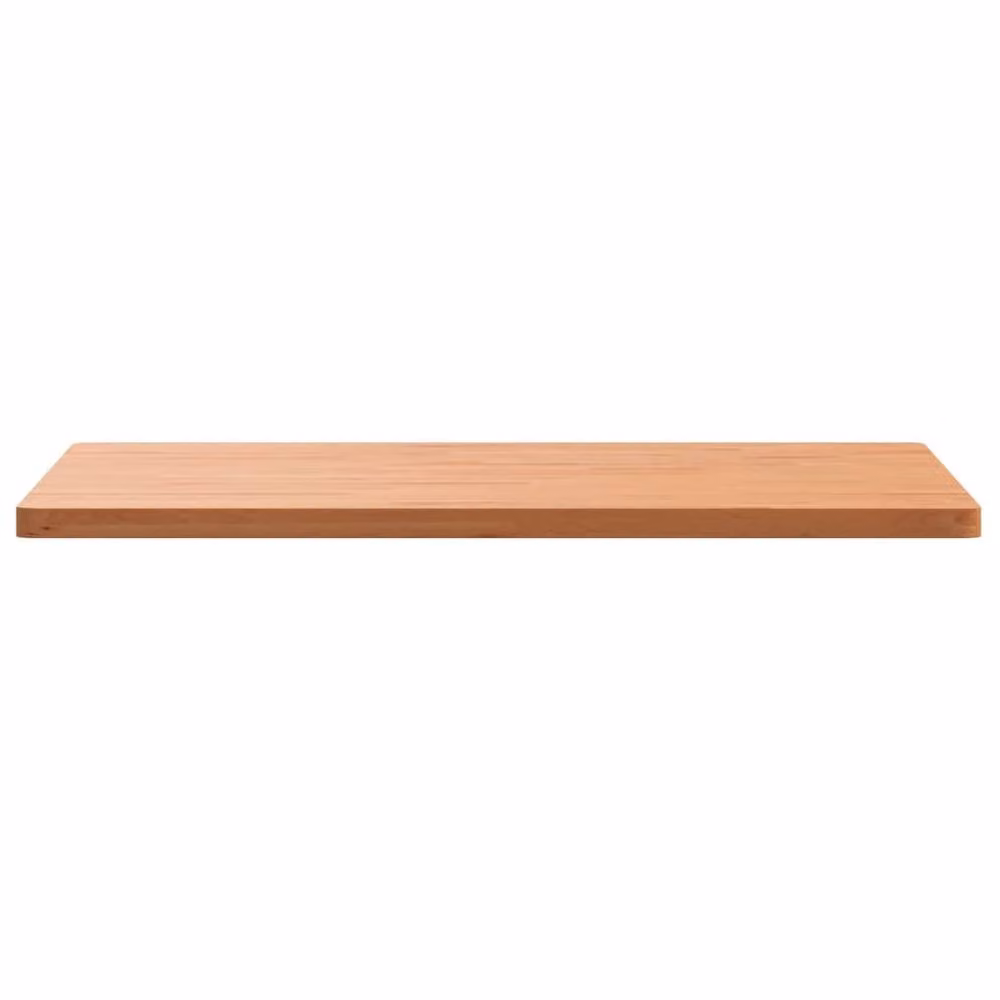 Berkfield Home Square Solid Wood Beech Table Top, Brown, W/D/H: 80 x 80 x 2.5 cm – 2