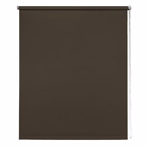 New Edge Blinds Thermal Blackout Roller Blind in Chocolate, Width: 140 cm, Drop: 165 cm – 2