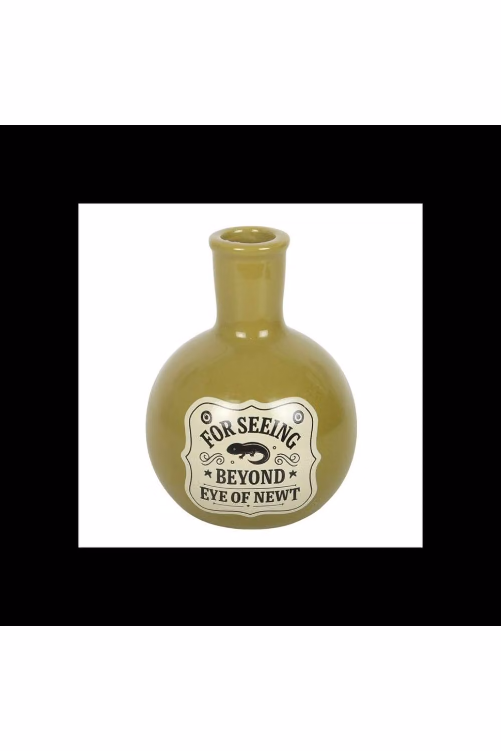 KDMD Eye of Newt Mini Potion Bottle Ceramic Vase and Candle Holder in Green – 3