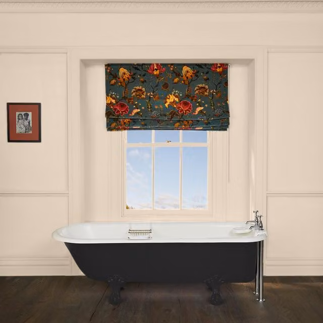 House of Hackney Artemis Opaque Velvet Blind in Petrol