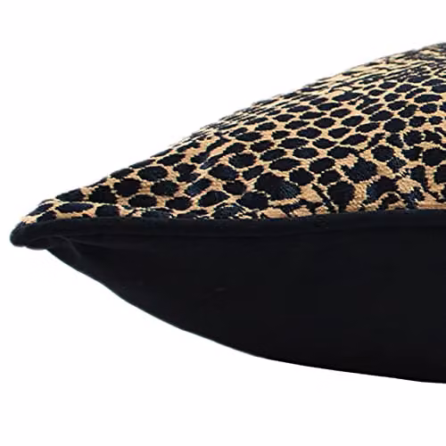 Paoletti Python Gold Velvet Jacquard Rectangular Cushion W/D/H: 60 x 40 x 40 cm – 4