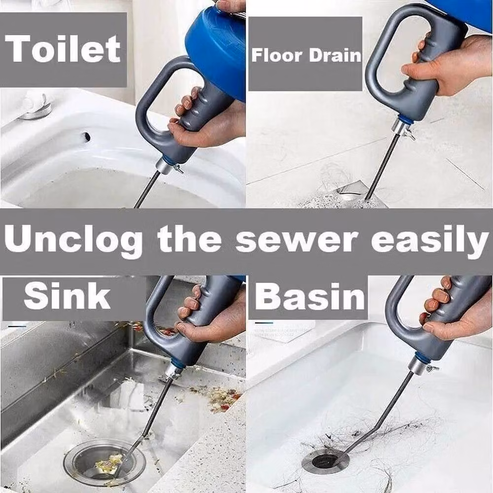 SPETLEK Blue Drain Unblocker Hair Remover Sink Snake – 2
