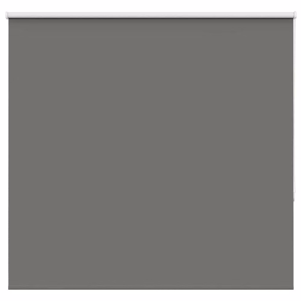 Berkfield Home Grey Blackout Roller Blind, Thermal Insulating Polyester, W: 160 cm, H: 175 cm – 1