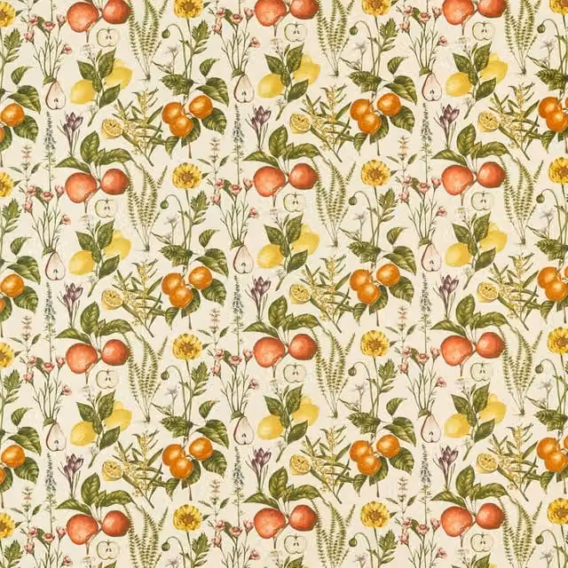 Clarke & Clarke Sorento Multicolour Fabric and Linen Curtains
