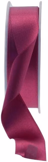 KDMD Orchid Satin Ribbon, 25mm, 2 Pack in Magenta