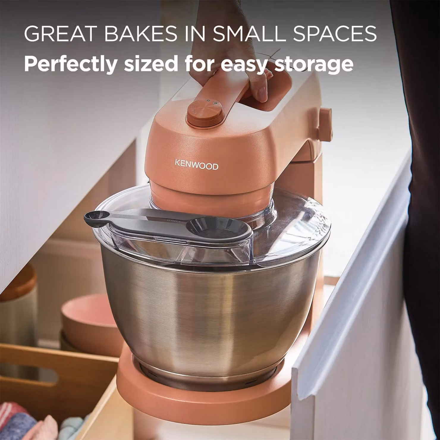 Kenwood Go 800W Stand Mixer with 4L Bowl in Red – 3