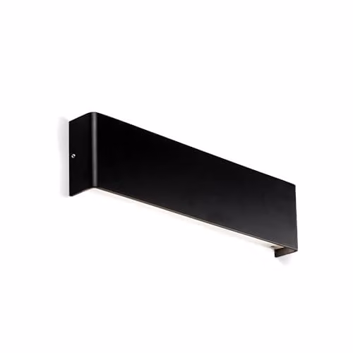 Netlighting Nash Integrated LED Up & Down Wall Light, Black, 16W, 3000K Warm White – 1