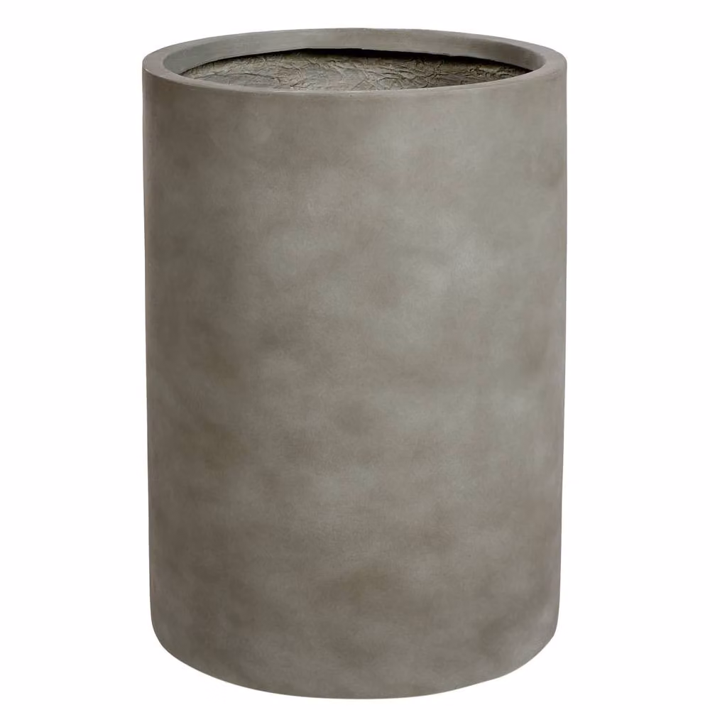 Wyld and Coco Grey Round Concrete Effect MgO Planter for Indoor and Sheltered Outdoor Use – 2