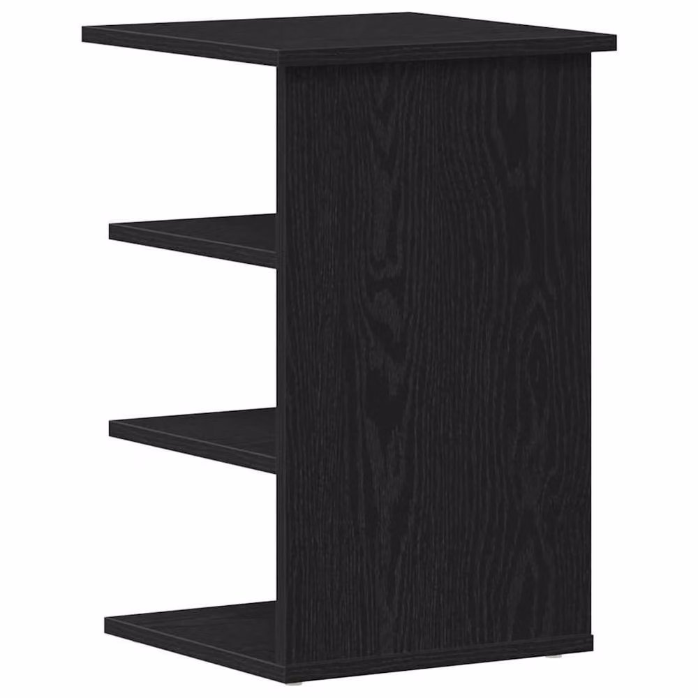 Berkfield Home Black Oak Side Cabinet, W/D/H: 35 x 35 x 55 cm – 4