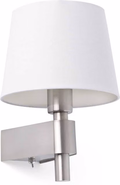 Faro Modern Adjustable LED Indoor Wall Lamp in White