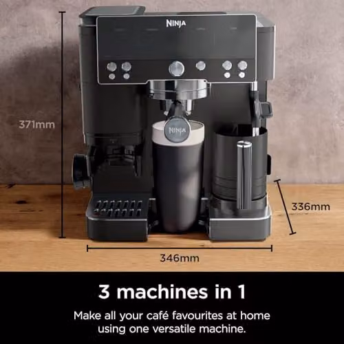 Ninja Luxe Premier 3-in-1 Coffee Machine with Cold Brew Function and Integrated Scale, Black ES601UKBK – 2