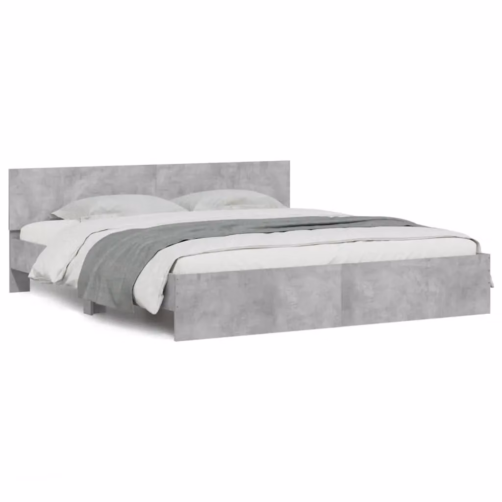 Berkfield Home Super King Bed Frame with Lift Up Base in Concrete Grey, 180 x 200 cm – 2
