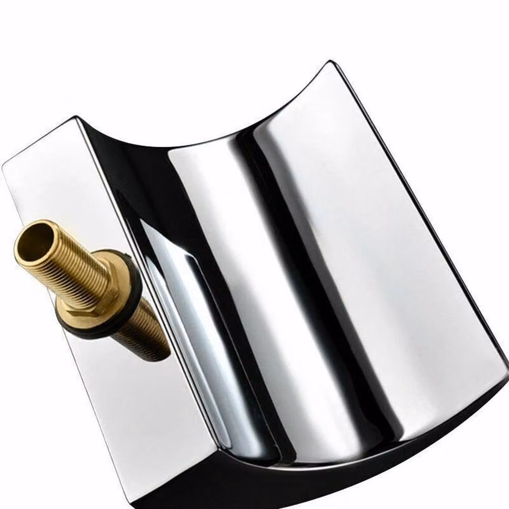 Havendro Deck Mount Bathtub Mixer Tap with Hand Shower Set, Chrome and Silver Finish – 3