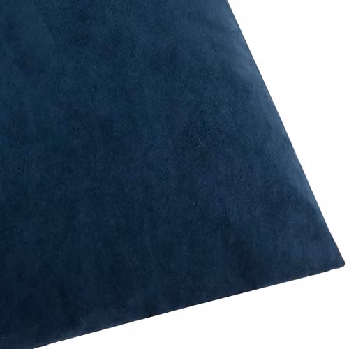 Riva Home Blue Velvet and Linen Rectangular Cushion, W/D/H: 60 x 40 x 40 cm – 6