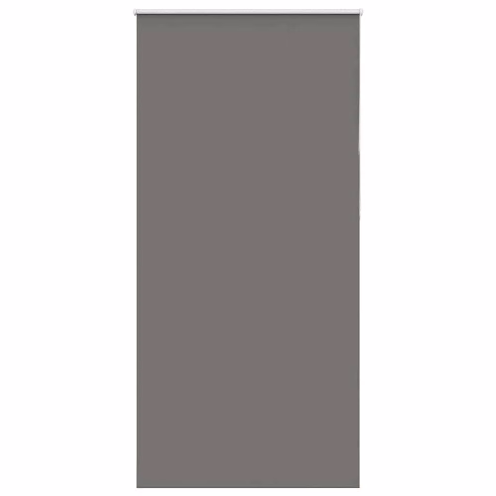 Berkfield Home Blackout Roller Blind in Grey, Thermal Insulating Polyester, W: 90 cm, H: 210 cm – 2