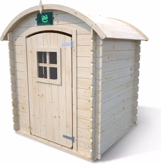Soulet Patty Children's Glamping Playhouse in Natural Wood