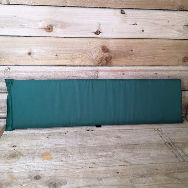 Samuel Alexander Charles Taylor 3 Seater Bench Back Cushion in Green – 1