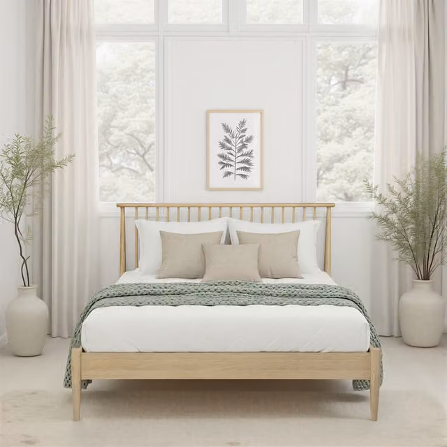Flintshire Furniture Grosvenor King Bed in Light Oak