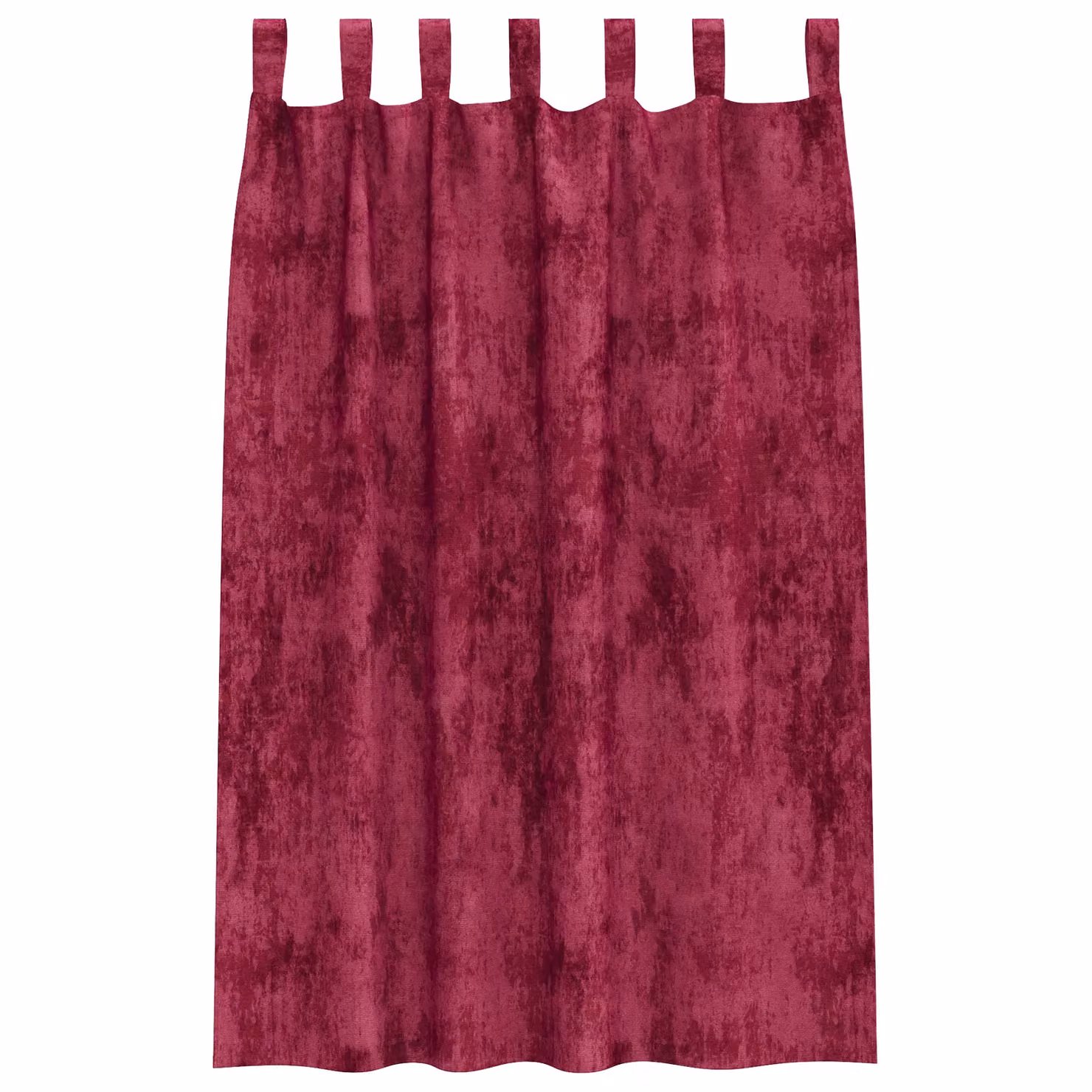 Berkfield Home Velvet Eyelet Curtains, 2 Pack, Red, H 175 cm x W 140 cm – 3