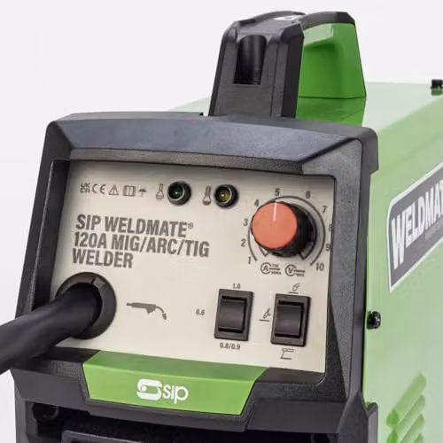 SIP Weldmate 120A 3-in-1 MIG ARC TIG Inverter Welding Machine, Green – 4