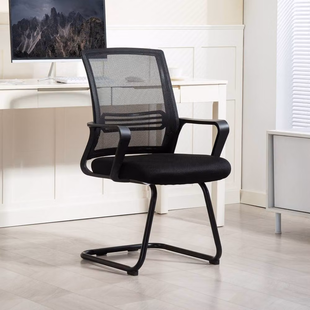 ERGOVEXA Ergonomic Desk Chair with Armrests, Black – 4
